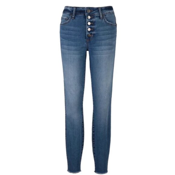 KUT from the Kloth™ Connie High-Rise Ankle Skinny Jeans | Five Pocket - Picture 1 of 3
